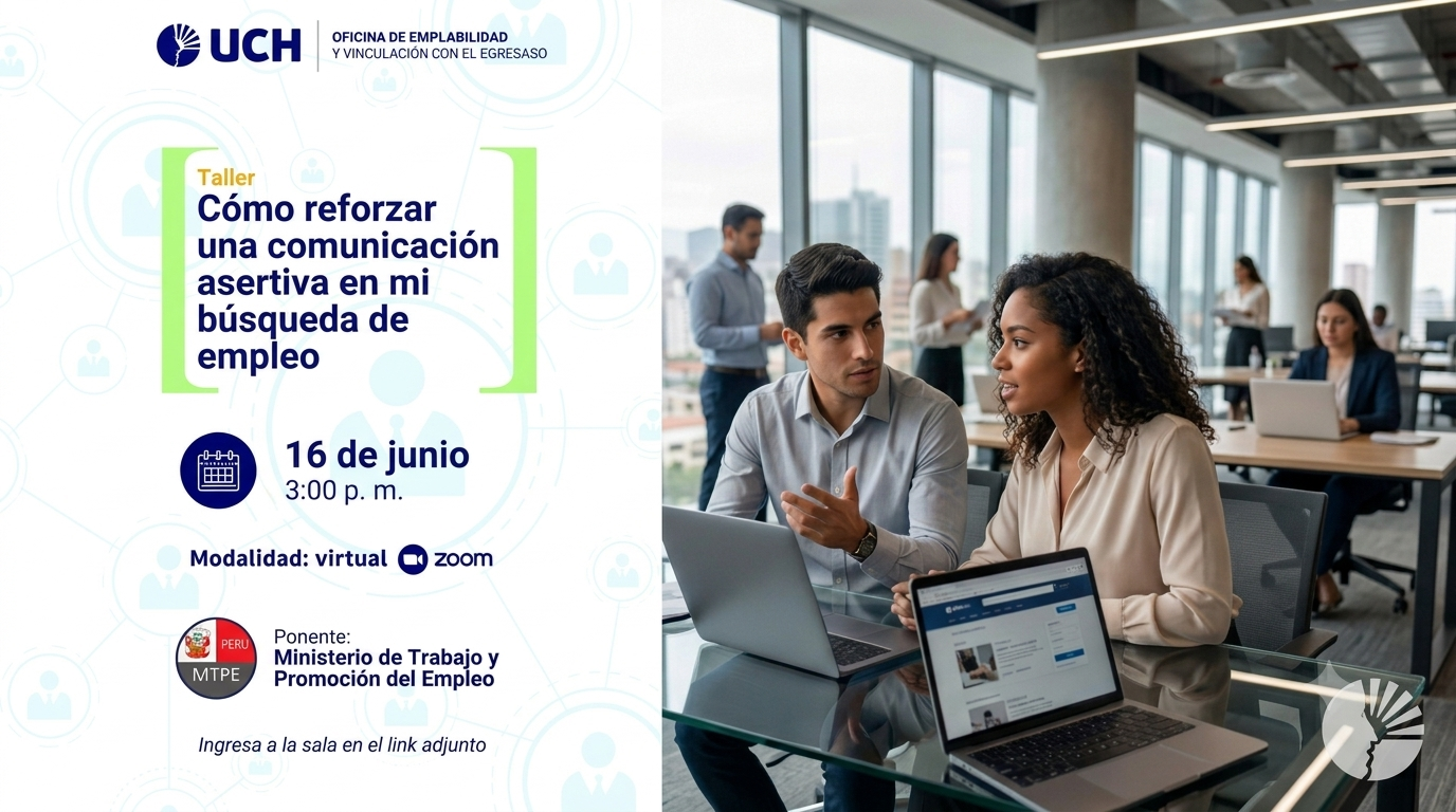 Taller Virtual: Cómo reforzar una comunicación asertiva en mi búsqueda de empleo