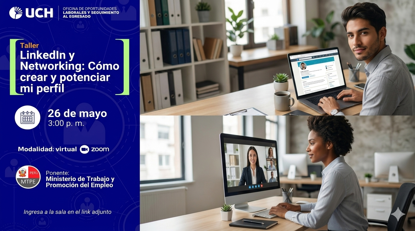 Taller: LinkedIn y Networking: Cómo crear y potenciar mi perfil 🚀